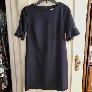 Loft Navy Blue Shift Dress